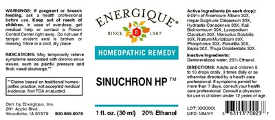 Sinuchron HP - ENRG54 Sinuchron HP 12 4 19